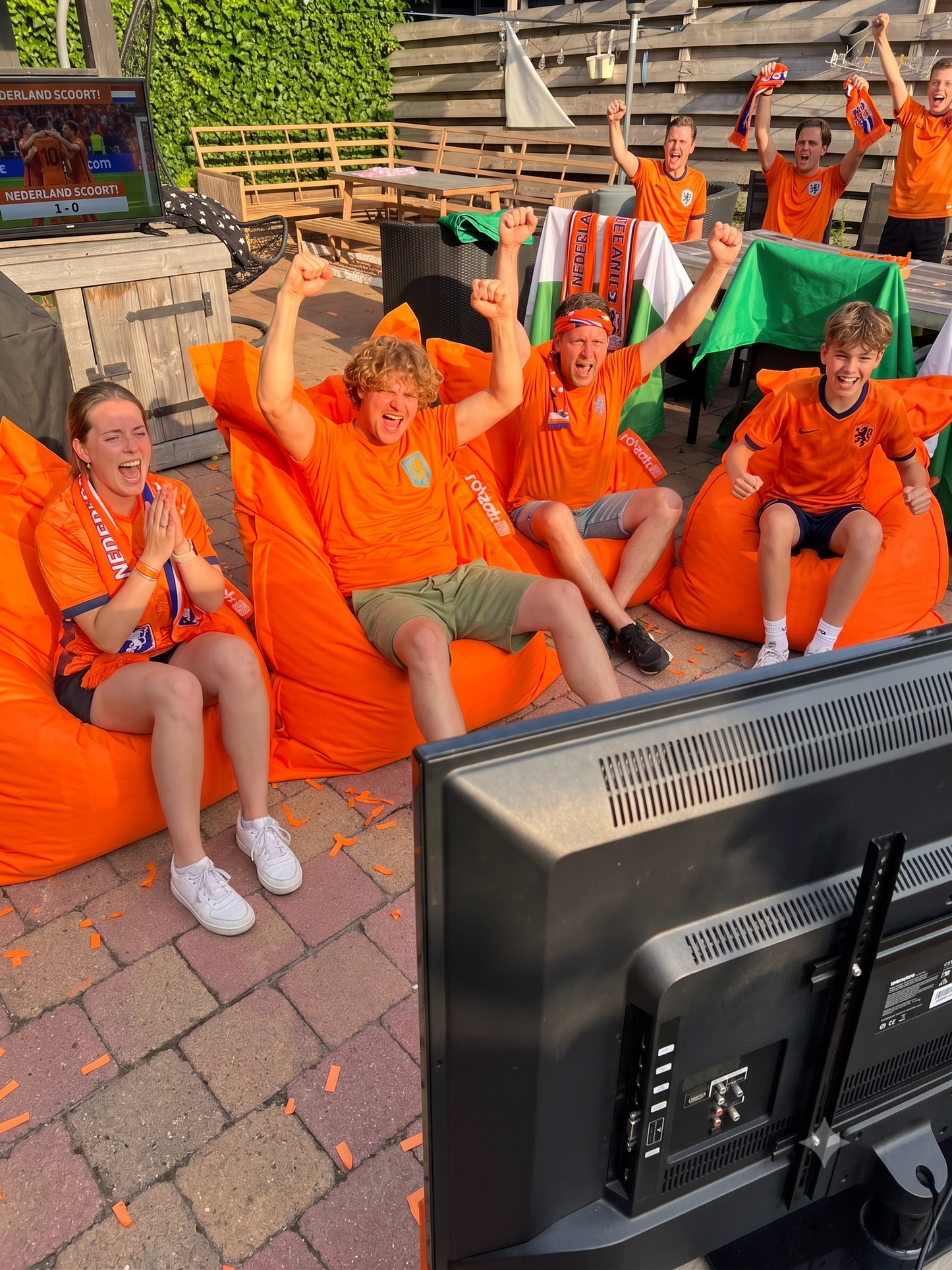 rotzak Zitzak Oranje XXL (WK editie)